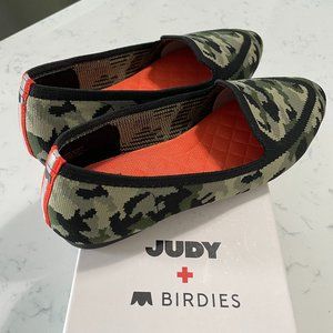 Birdies Blackbird Khaki Camo shoes sz 6